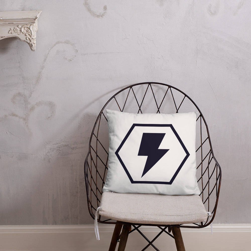 'TigerBRAND' Basic Throw Pillow - Streetwear, Home Decor - Merchandise, Hella Sexy Dope - HSD, Hella Sexy Dope - Hella Sexy Dope