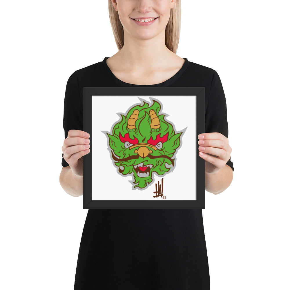 'DragonBRAND' Framed poster - Streetwear, Print - Merchandise, Hella Sexy Dope - HSD, Hella Sexy Dope - Hella Sexy Dope