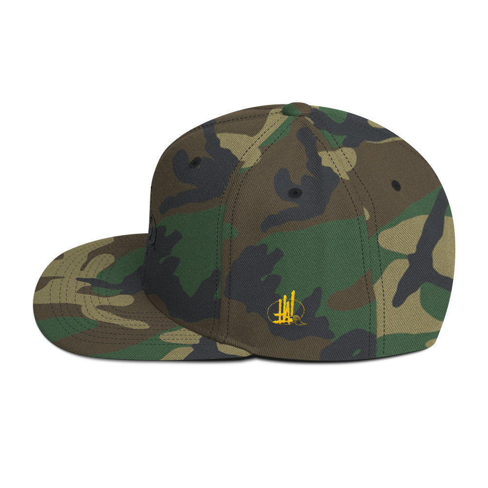 'HSD' Emblem Blend Snapback - Streetwear, Accessory - Merchandise, Hella Sexy Dope - HSD, Hella Sexy Dope - Hella Sexy Dope