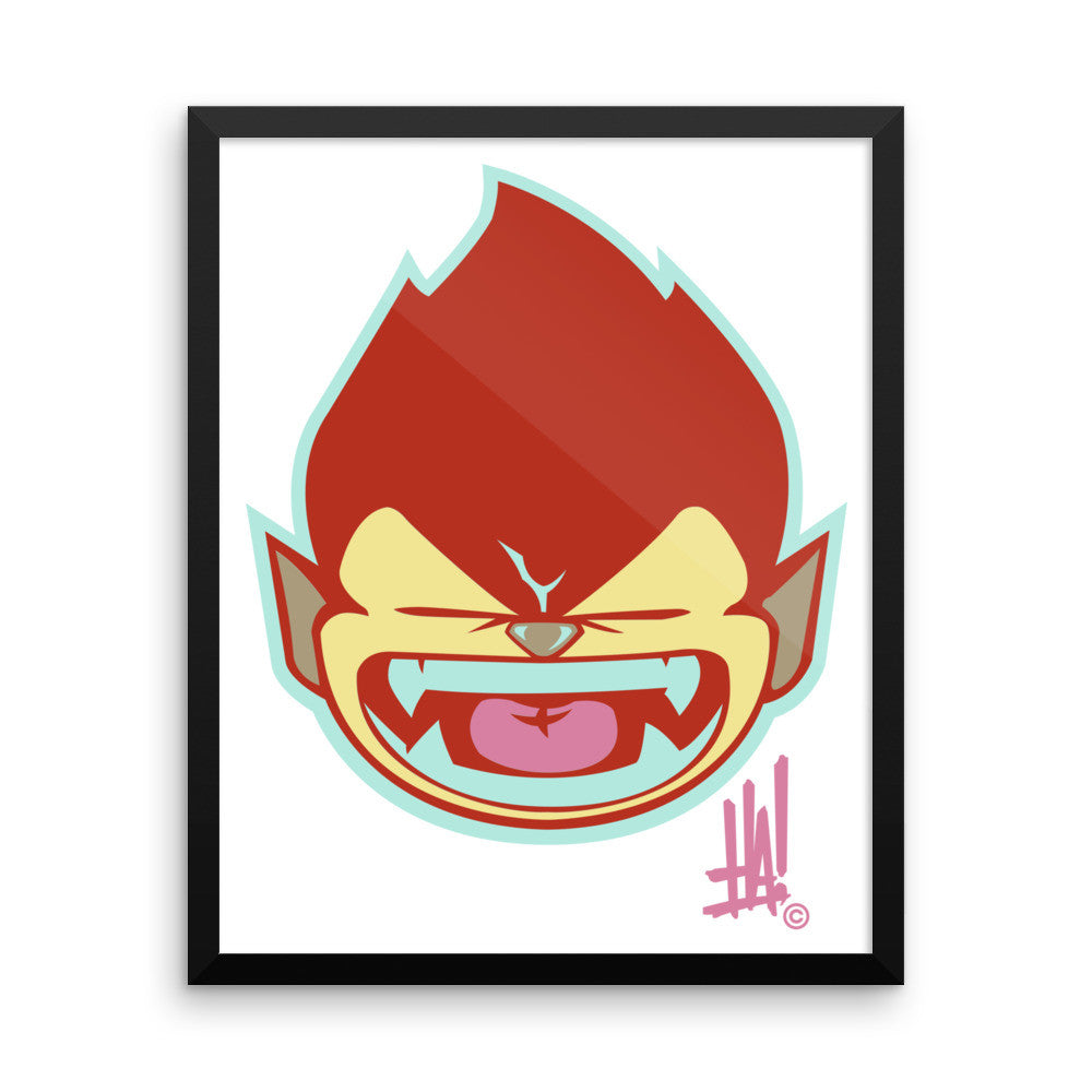 'MunkyBRAND' Framed poster - Streetwear, Print - Merchandise, Hella Sexy Dope - HSD, Hella Sexy Dope - Hella Sexy Dope