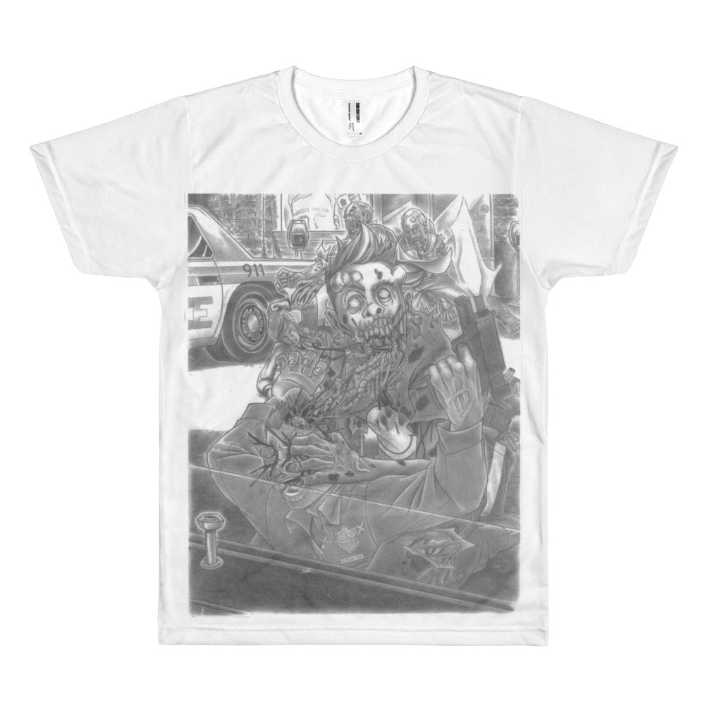 'ZOM Atttack!' Oversize Merc Varient (LED) - Streetwear, Shirt - Merchandise, Hella Sexy Dope - HSD, Hella Sexy Dope - Hella Sexy Dope