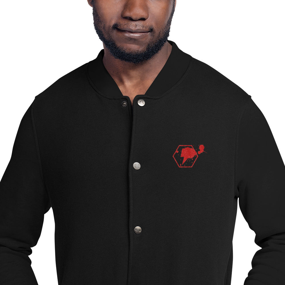 'Vamp Thunder' HSD X Champion Bomber - Streetwear, Jacket - Merchandise, Hella Sexy Dope - HSD, Hella Sexy Dope - Hella Sexy Dope