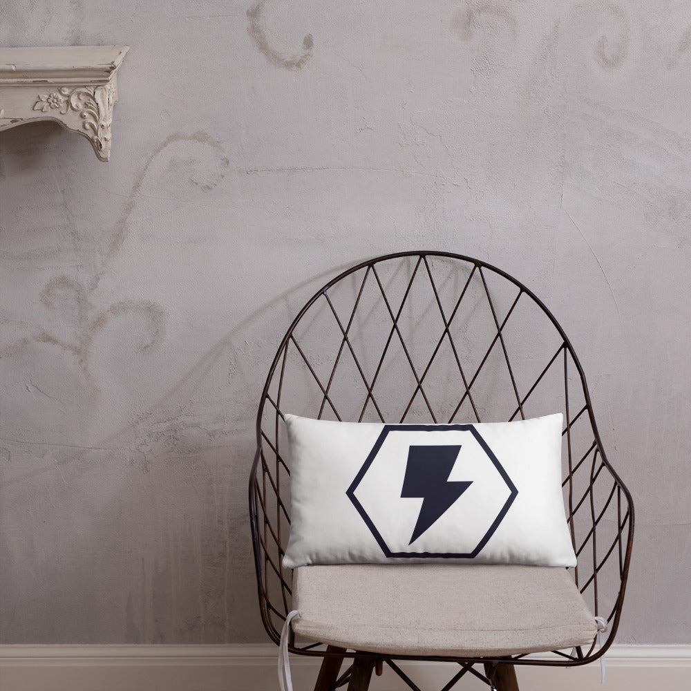 'TigerBRAND' Basic Throw Pillow - Streetwear, Home Decor - Merchandise, Hella Sexy Dope - HSD, Hella Sexy Dope - Hella Sexy Dope