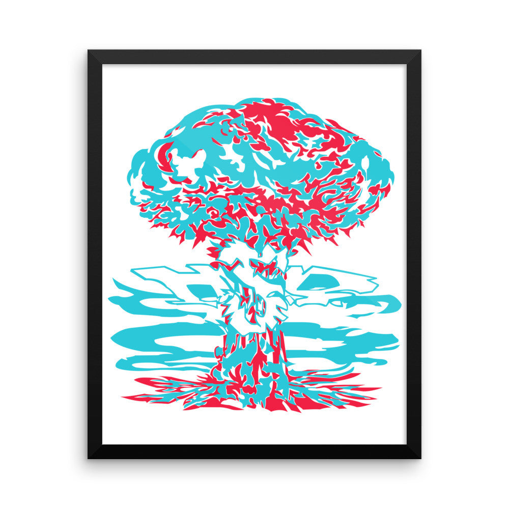 'Apocalypto' Framed poster - Streetwear, Print - Merchandise, Hella Sexy Dope - HSD, Hella Sexy Dope - Hella Sexy Dope