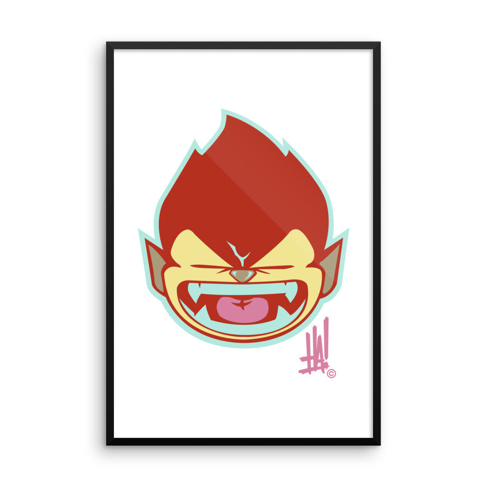 'MunkyBRAND' Framed poster - Streetwear, Print - Merchandise, Hella Sexy Dope - HSD, Hella Sexy Dope - Hella Sexy Dope