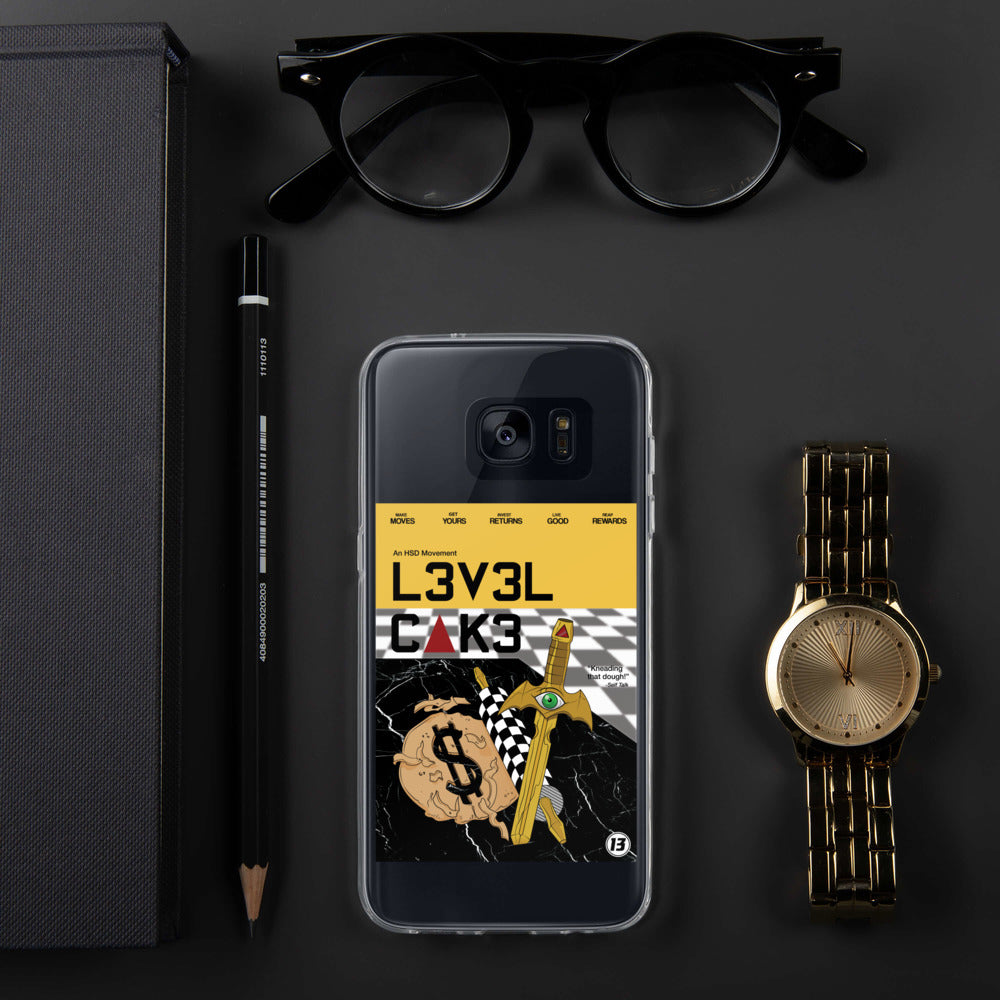 'L3v3l Cak3' Samsung Case - Streetwear, Accessory - Merchandise, Hella Sexy Dope - HSD, Hella Sexy Dope - Hella Sexy Dope