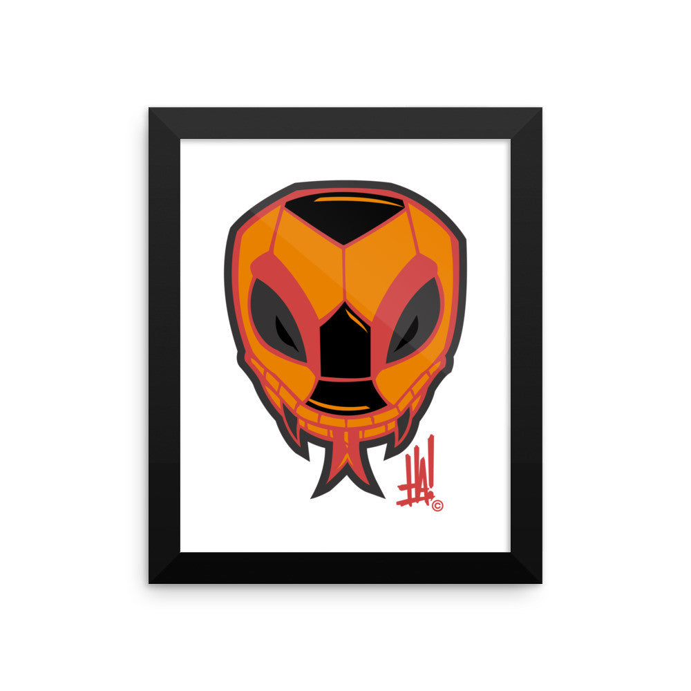 'SnakeBRAND' Framed poster - Streetwear, Home - Merchandise, Hella Sexy Dope - HSD, Hella Sexy Dope - Hella Sexy Dope