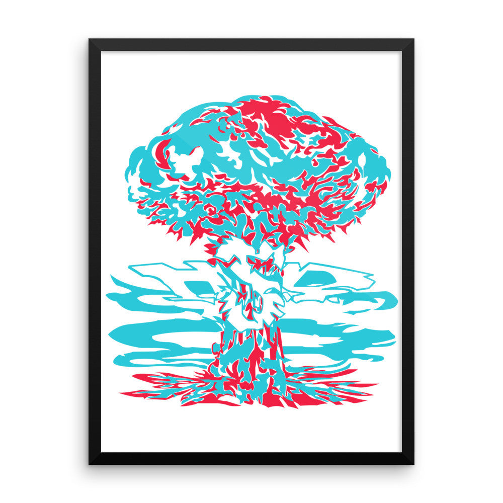 'Apocalypto' Framed poster - Streetwear, Print - Merchandise, Hella Sexy Dope - HSD, Hella Sexy Dope - Hella Sexy Dope