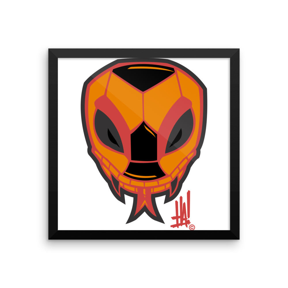 'SnakeBRAND' Framed poster - Streetwear, Home - Merchandise, Hella Sexy Dope - HSD, Hella Sexy Dope - Hella Sexy Dope
