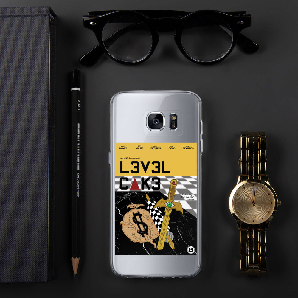 'L3v3l Cak3' Samsung Case - Streetwear, Accessory - Merchandise, Hella Sexy Dope - HSD, Hella Sexy Dope - Hella Sexy Dope