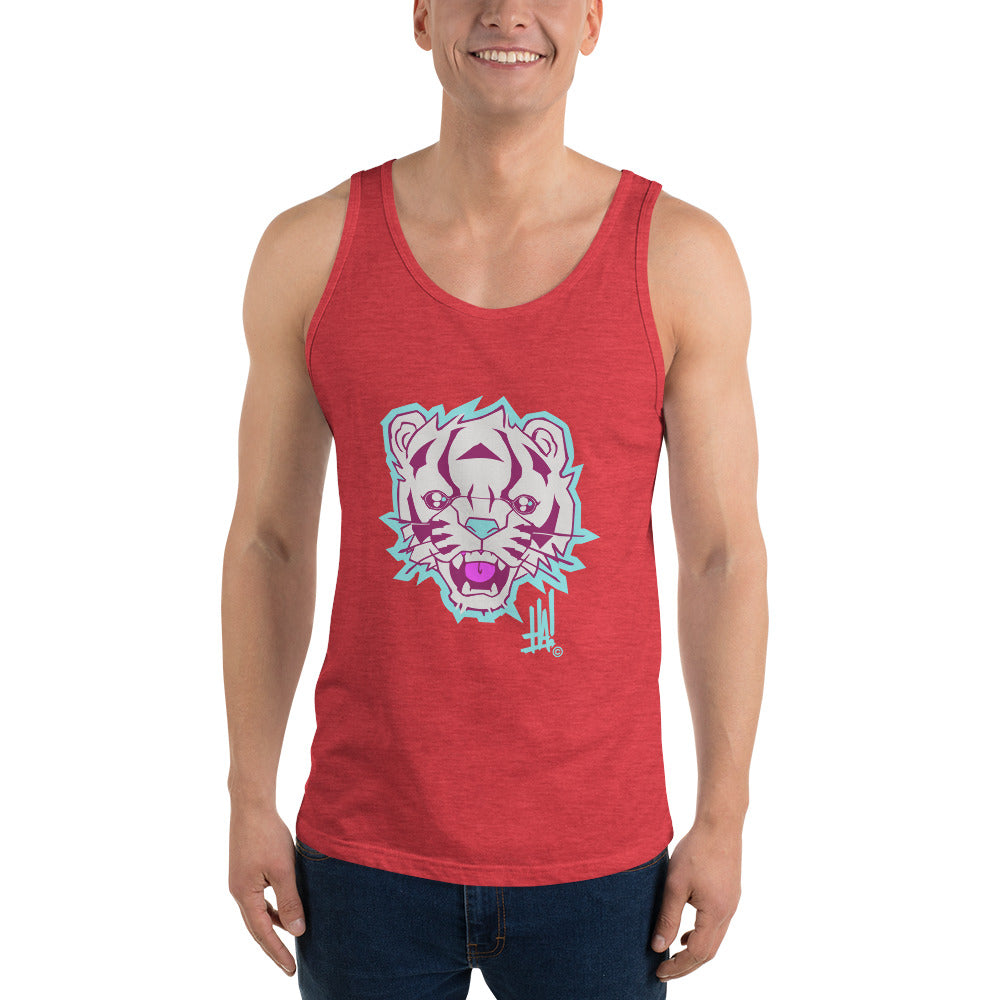 'TigerBRAND' Campaign_E Unisex Tank Top - Streetwear, Shirt - Merchandise, Hella Sexy Dope - HSD, Hella Sexy Dope - Hella Sexy Dope