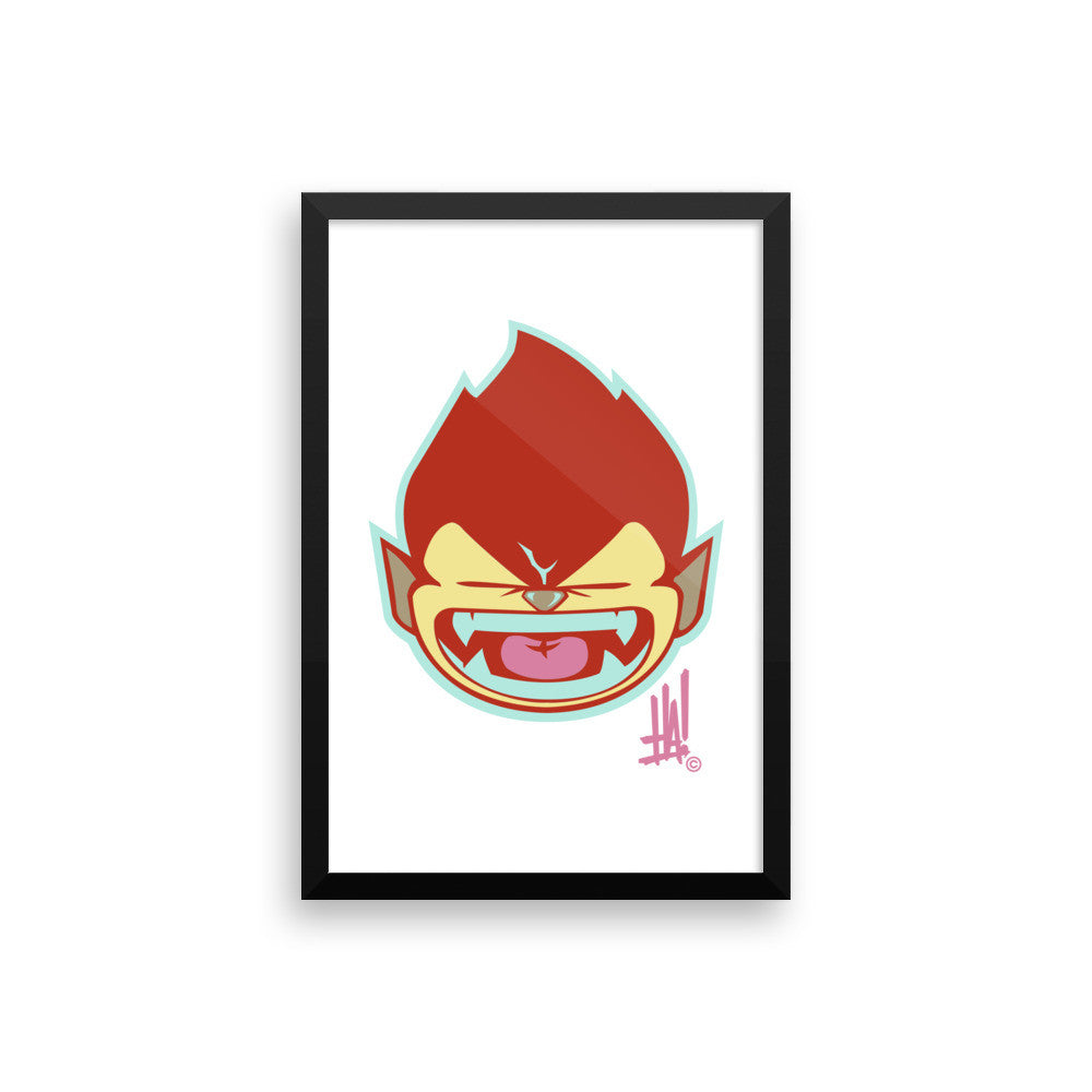 'MunkyBRAND' Framed poster - Streetwear, Print - Merchandise, Hella Sexy Dope - HSD, Hella Sexy Dope - Hella Sexy Dope