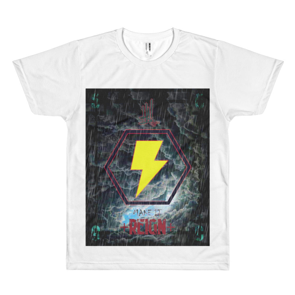 'Make IT Reign' Stormclouds Unisex Tee (LED) - Streetwear, Shirt - Merchandise, Hella Sexy Dope - HSD, Hella Sexy Dope - Hella Sexy Dope