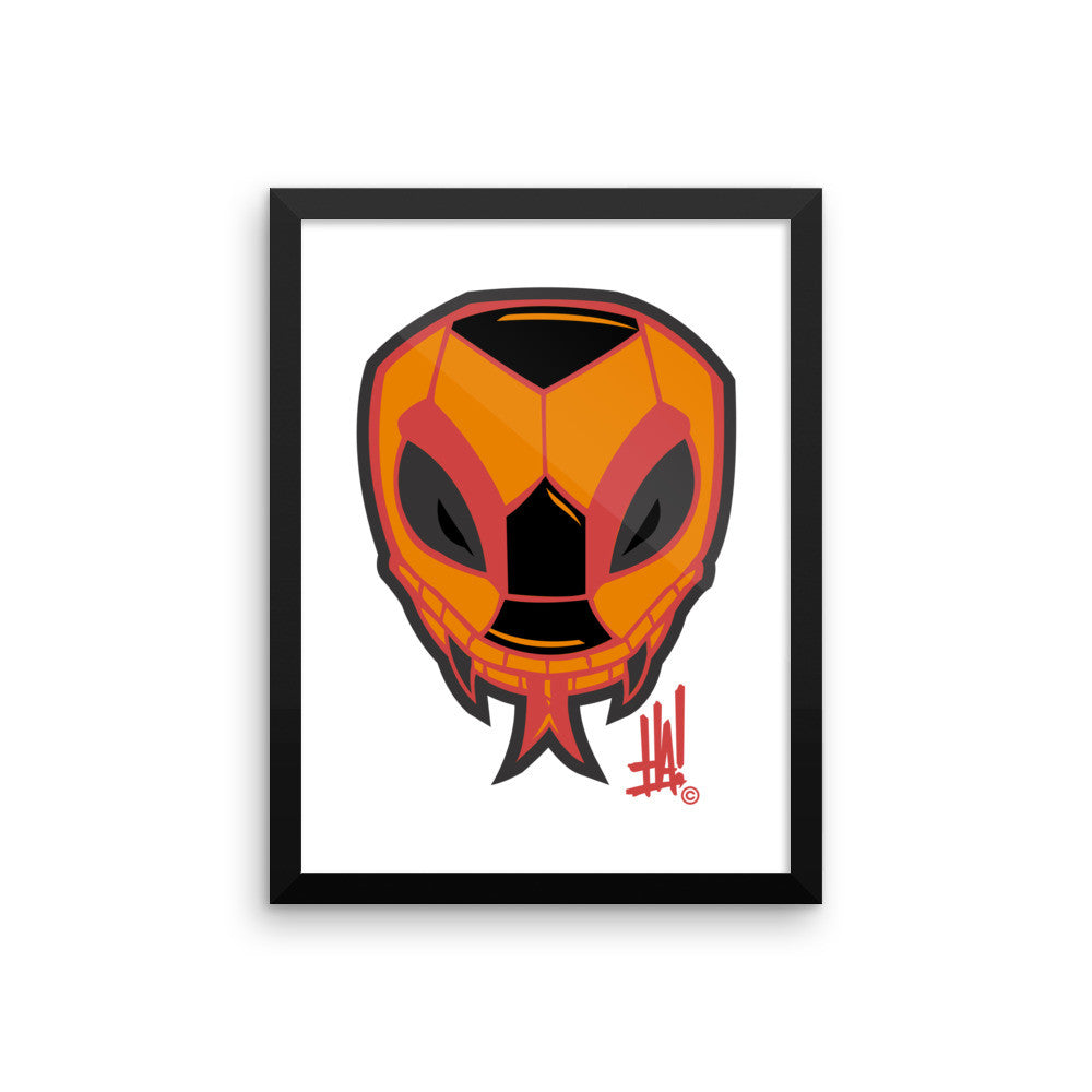 'SnakeBRAND' Framed poster - Streetwear, Home - Merchandise, Hella Sexy Dope - HSD, Hella Sexy Dope - Hella Sexy Dope