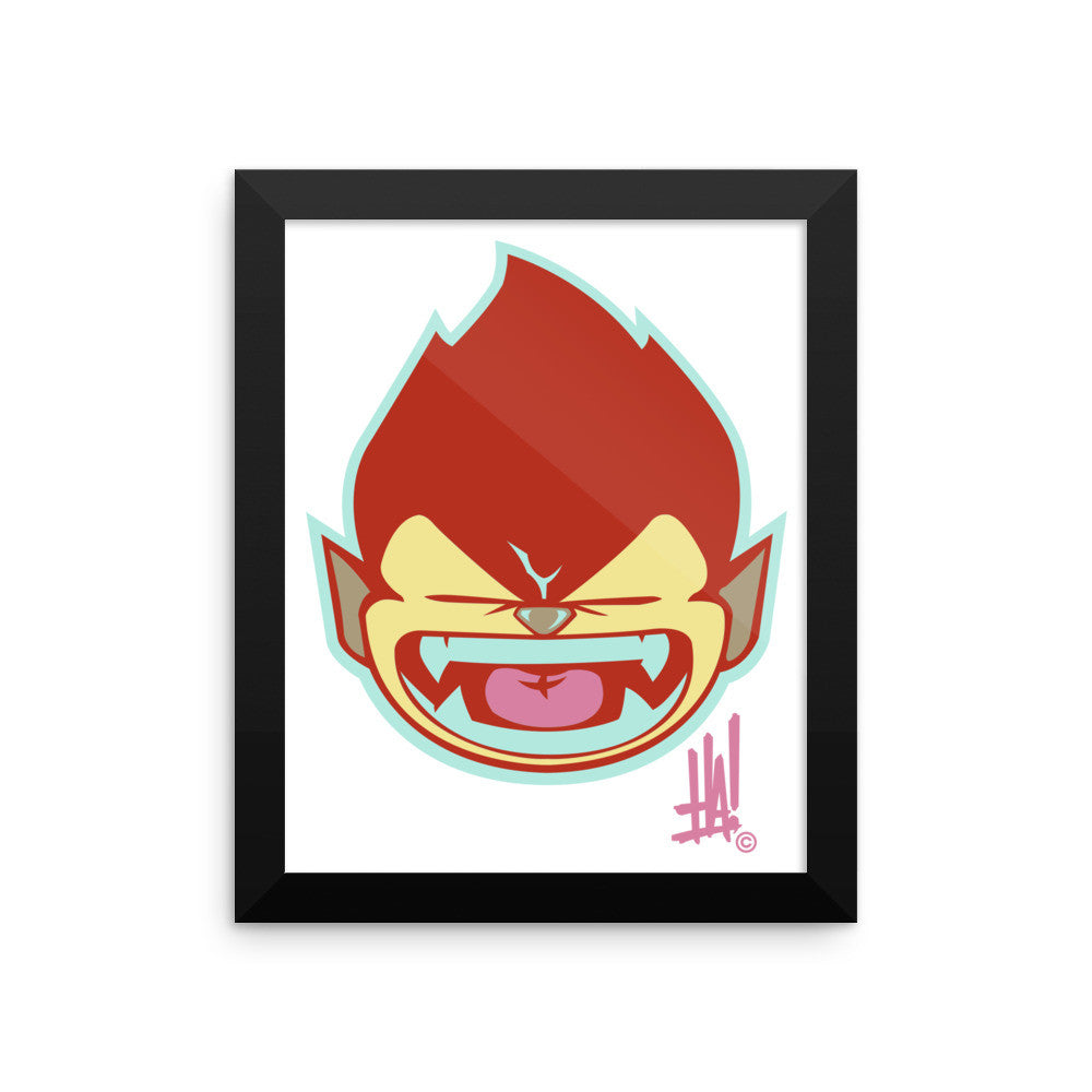 'MunkyBRAND' Framed poster - Streetwear, Print - Merchandise, Hella Sexy Dope - HSD, Hella Sexy Dope - Hella Sexy Dope