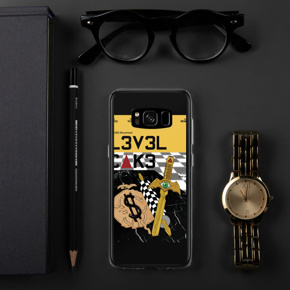 'L3v3l Cak3' Samsung Case - Streetwear, Accessory - Merchandise, Hella Sexy Dope - HSD, Hella Sexy Dope - Hella Sexy Dope