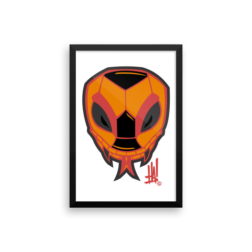 'SnakeBRAND' Framed poster - Streetwear, Home - Merchandise, Hella Sexy Dope - HSD, Hella Sexy Dope - Hella Sexy Dope