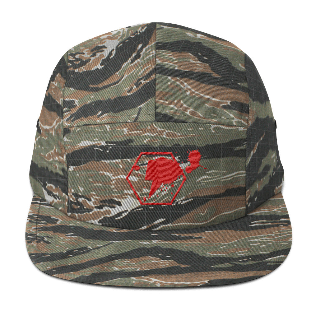 'Vamp Logo' Five Panel Cap - Streetwear, Accessory - Merchandise, Hella Sexy Dope - HSD, Hella Sexy Dope - Hella Sexy Dope