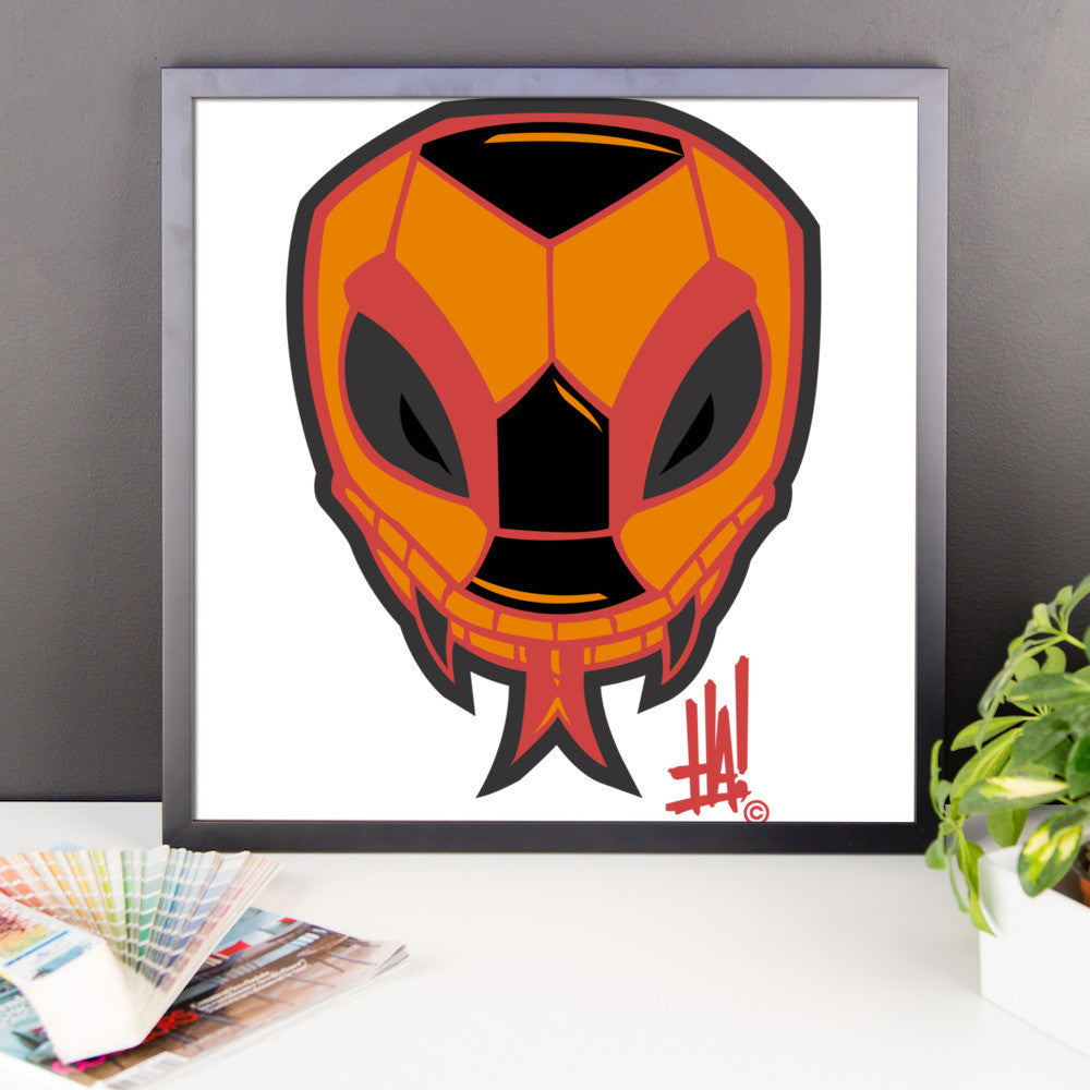 'SnakeBRAND' Framed poster - Streetwear, Home - Merchandise, Hella Sexy Dope - HSD, Hella Sexy Dope - Hella Sexy Dope