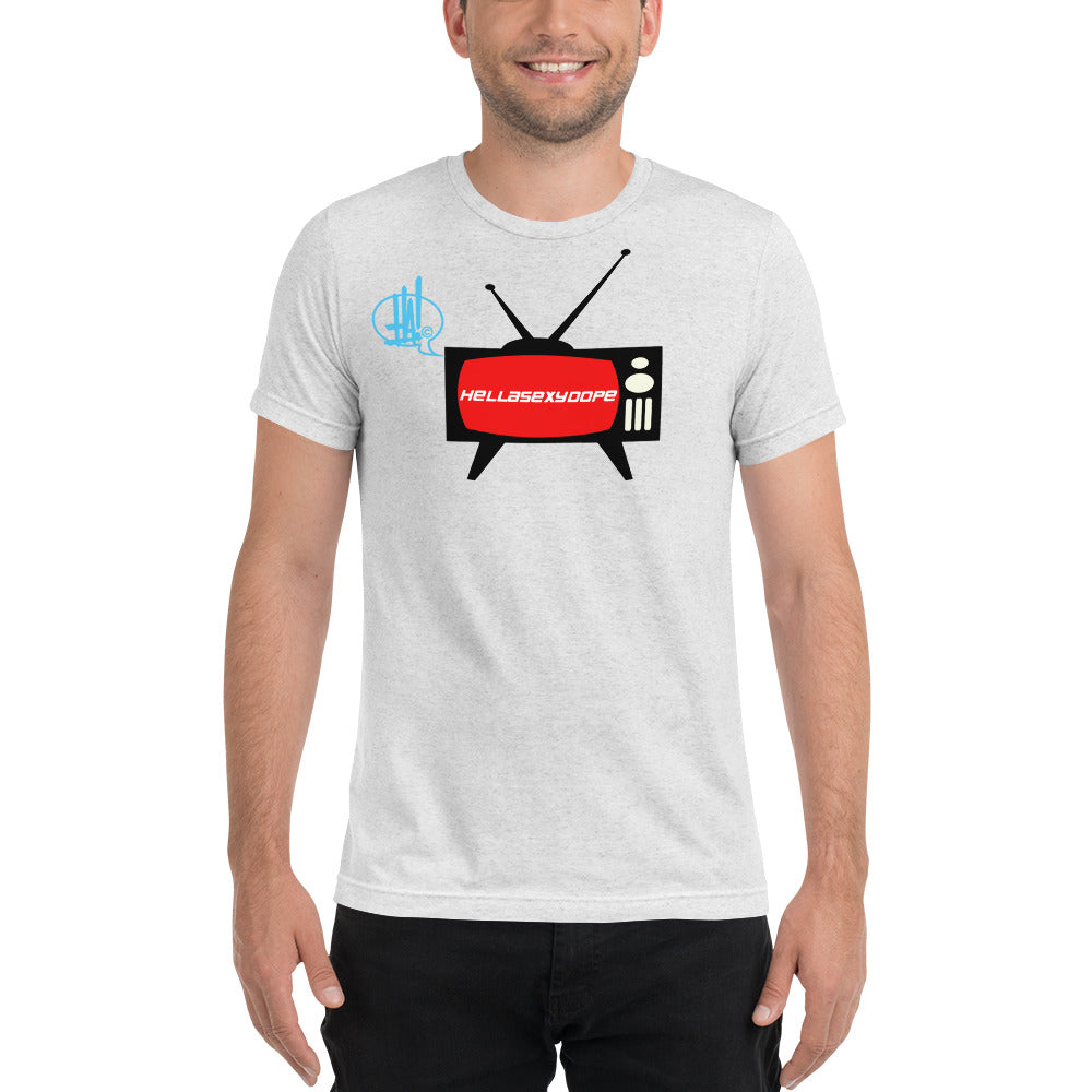 'Trilateral Vision' Campaign_E Unisex Tee - Streetwear, Shirt - Merchandise, Hella Sexy Dope - HSD, Hella Sexy Dope - Hella Sexy Dope