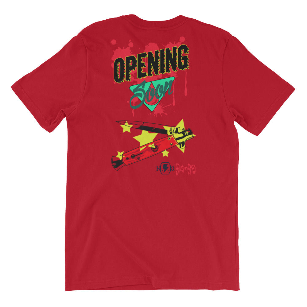 'Opening Soon...' Tee Campaign_C - Streetwear, Shirt - Merchandise, Hella Sexy Dope - HSD, Hella Sexy Dope - Hella Sexy Dope
