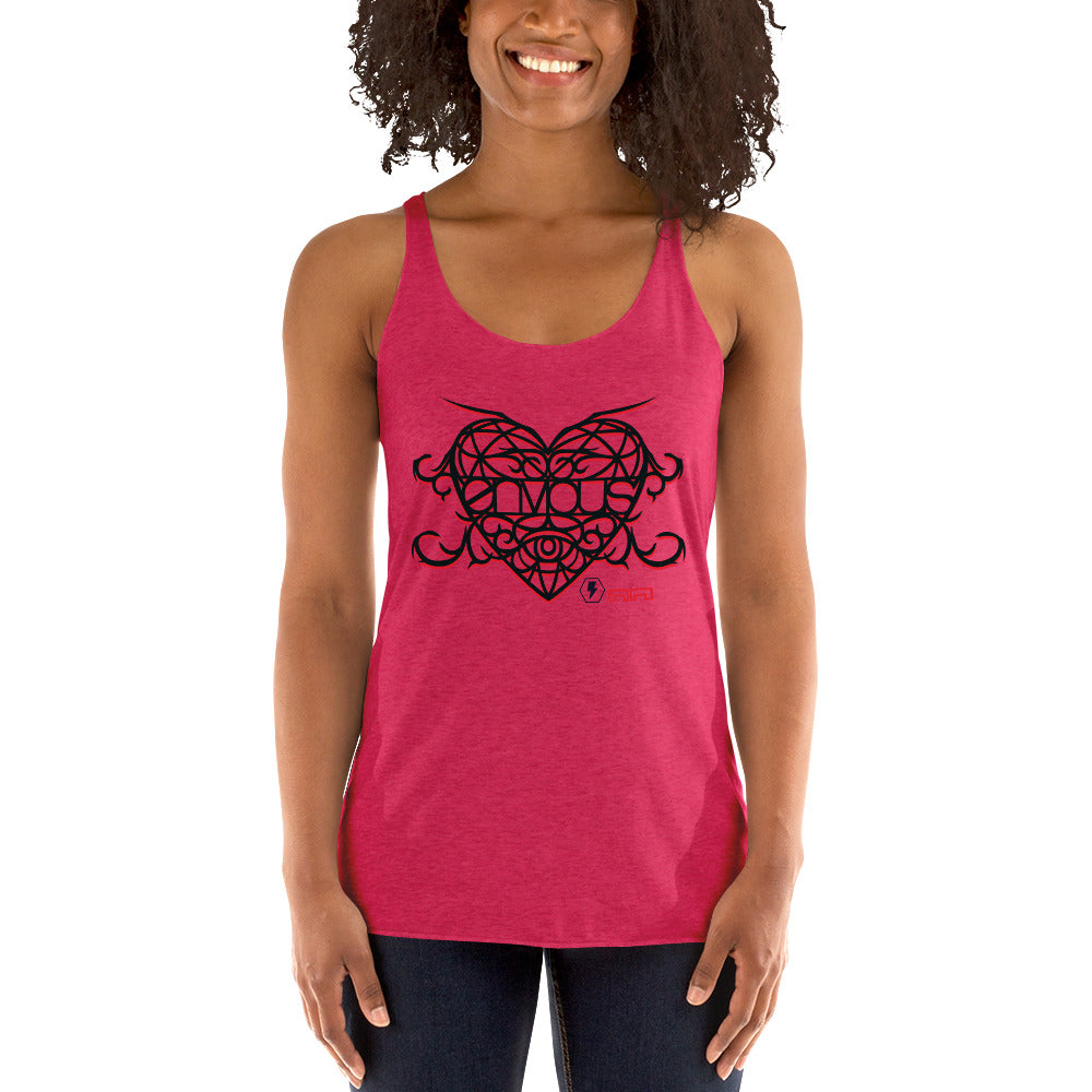 'Envious' Women's Racerback Tank - Streetwear, Shirt - Merchandise, Hella Sexy Dope - HSD, Hella Sexy Dope - Hella Sexy Dope