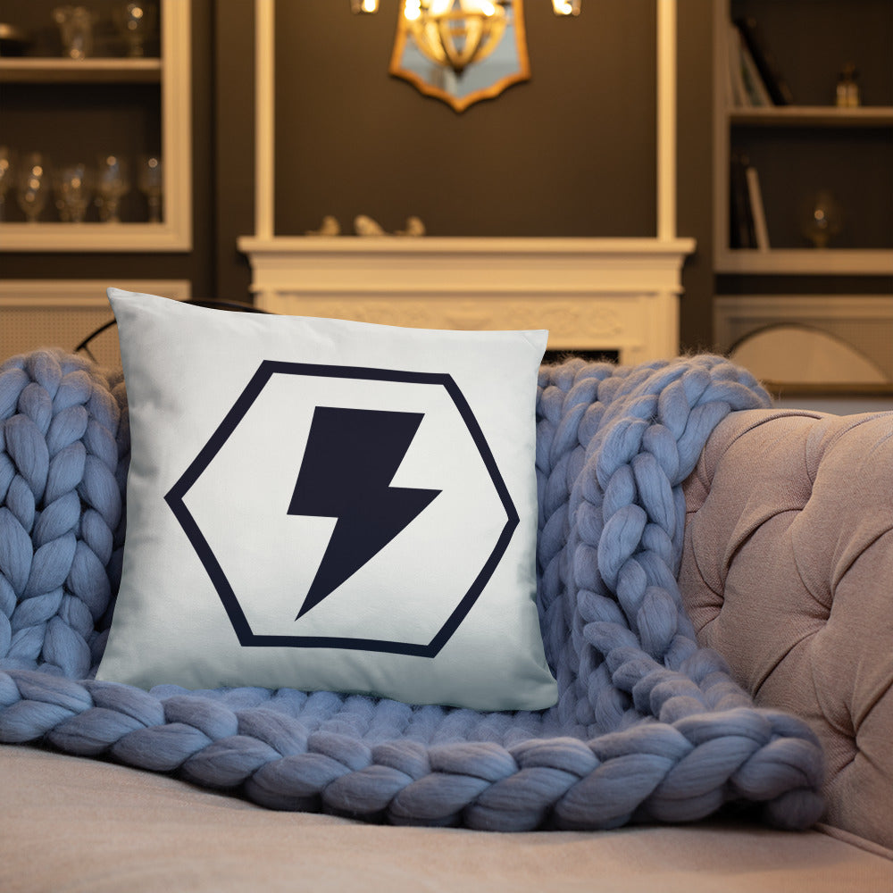 'TigerBRAND' Basic Throw Pillow - Streetwear, Home Decor - Merchandise, Hella Sexy Dope - HSD, Hella Sexy Dope - Hella Sexy Dope