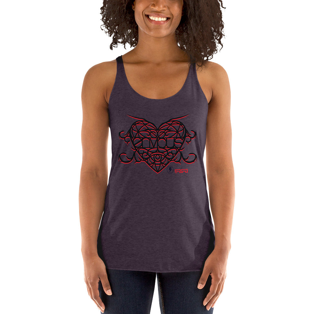 'Envious' Women's Racerback Tank - Streetwear, Shirt - Merchandise, Hella Sexy Dope - HSD, Hella Sexy Dope - Hella Sexy Dope