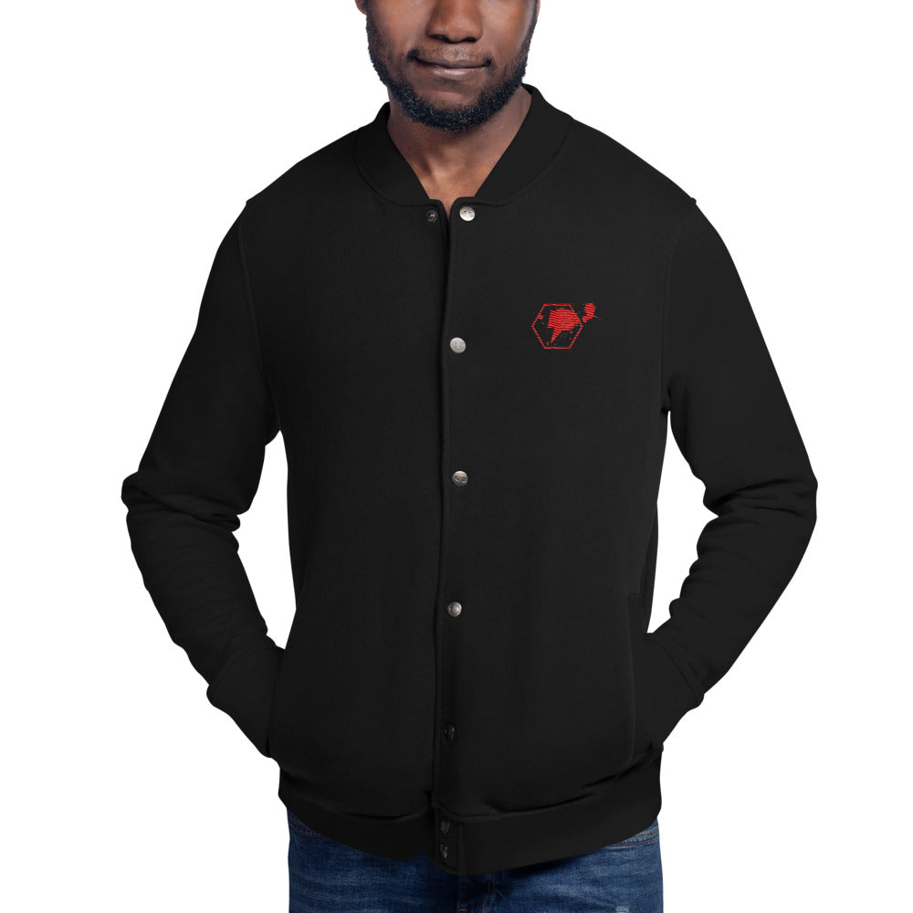 'Vamp Thunder' HSD X Champion Bomber - Streetwear, Jacket - Merchandise, Hella Sexy Dope - HSD, Hella Sexy Dope - Hella Sexy Dope