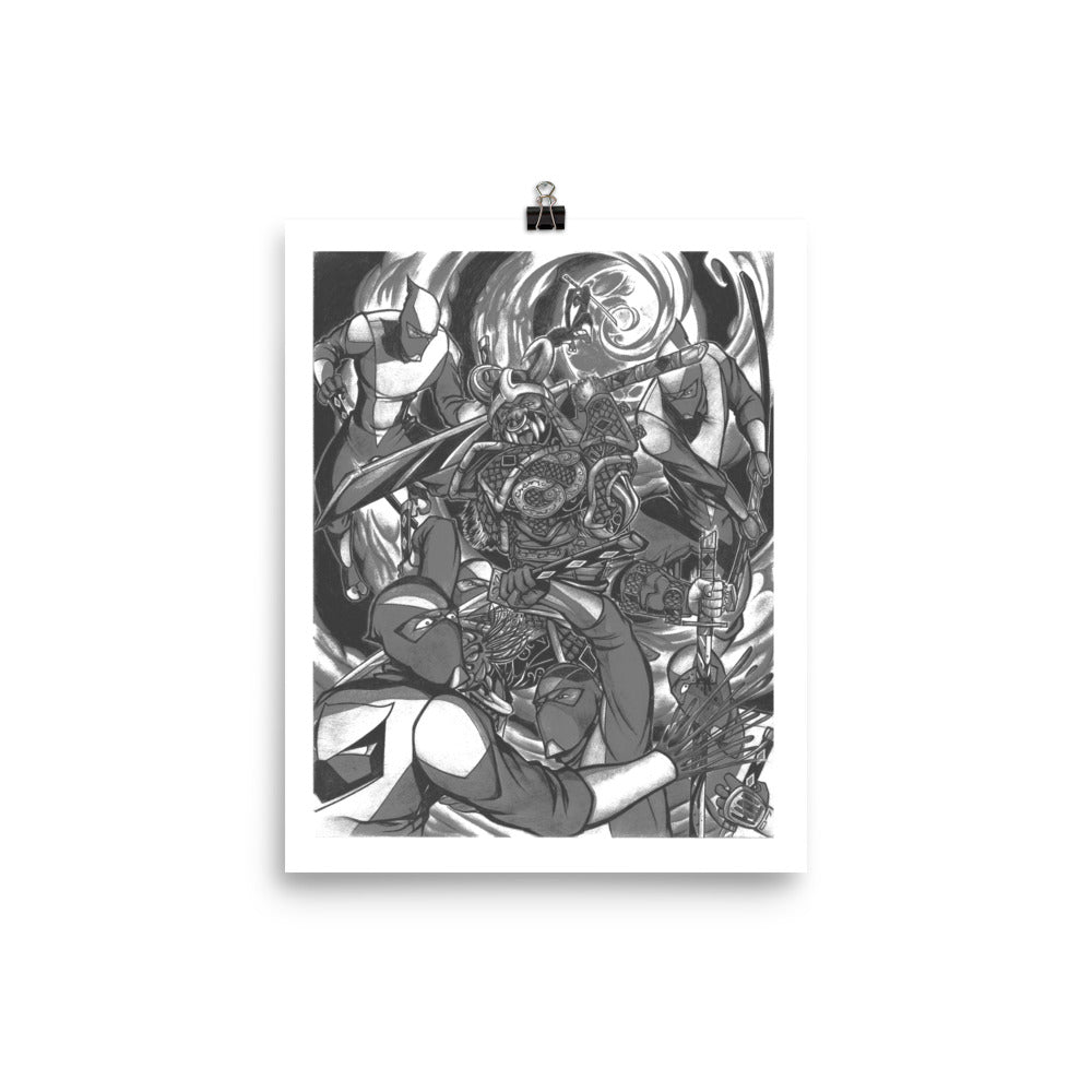 '7 Sins on Heaven's Gate' Photo poster - Streetwear, Print - Merchandise, Hella Sexy Dope - HSD, Hella Sexy Dope - Hella Sexy Dope