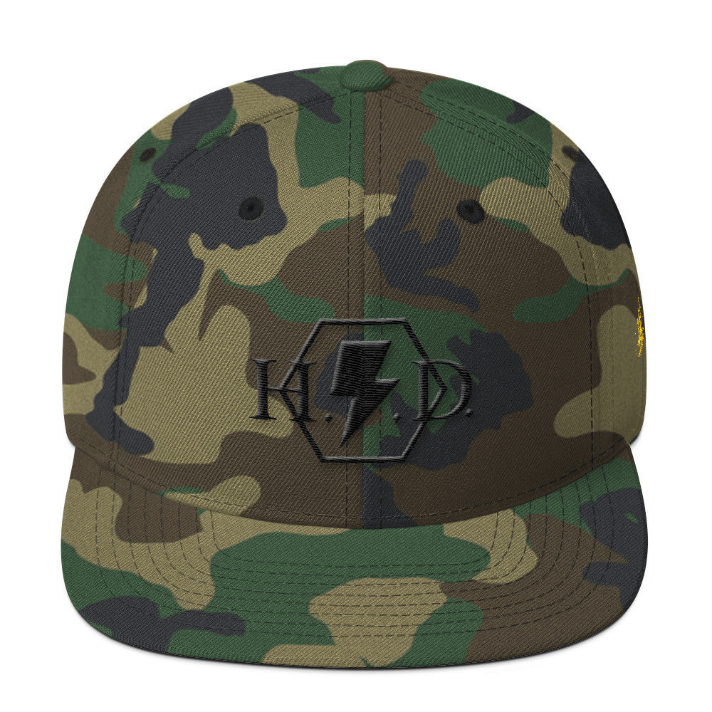 'HSD' Emblem Blend Snapback - Streetwear, Accessory - Merchandise, Hella Sexy Dope - HSD, Hella Sexy Dope - Hella Sexy Dope