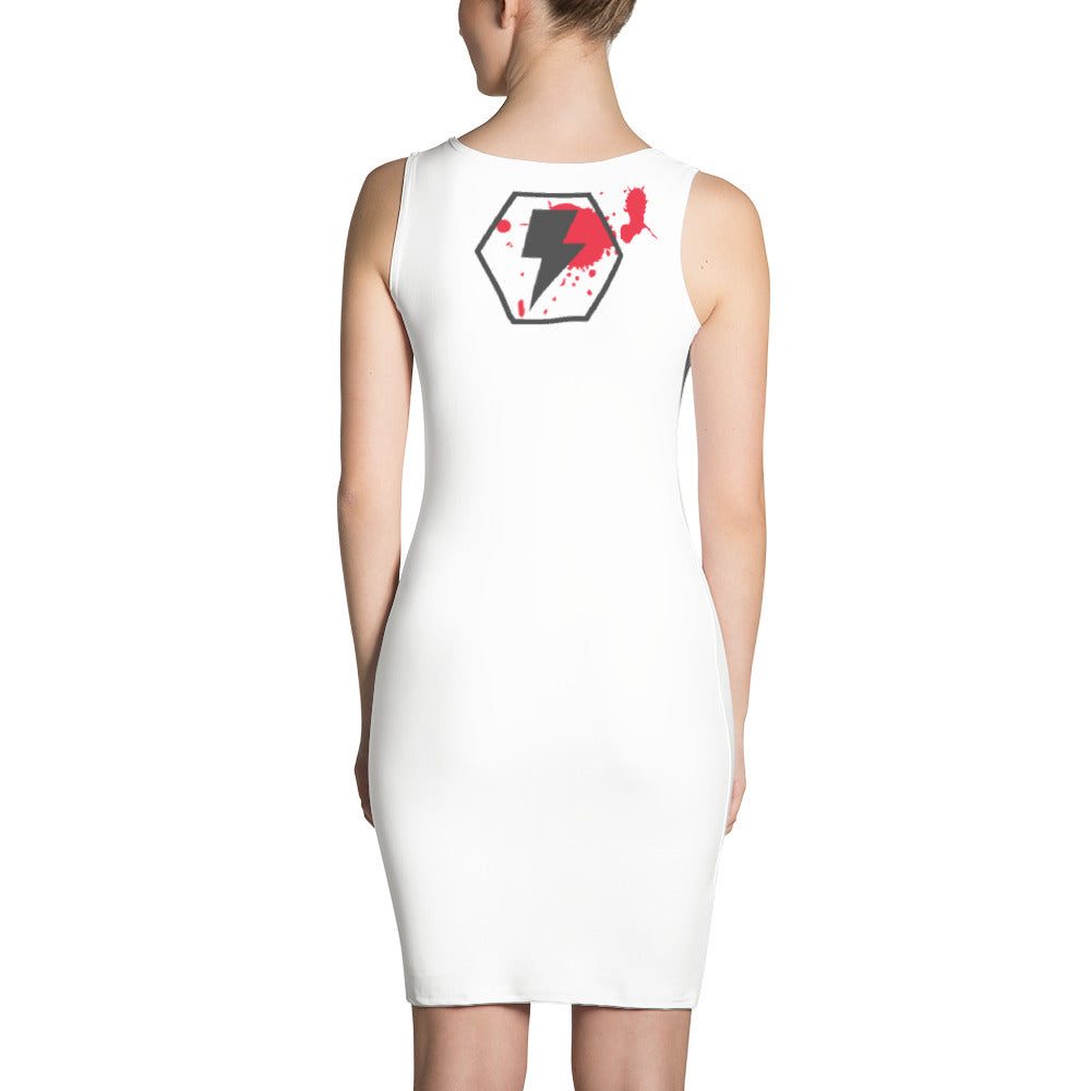 Grey 'Vamp Munky' Dress - Streetwear, Dress - Merchandise, Hella Sexy Dope - HSD, Hella Sexy Dope - Hella Sexy Dope