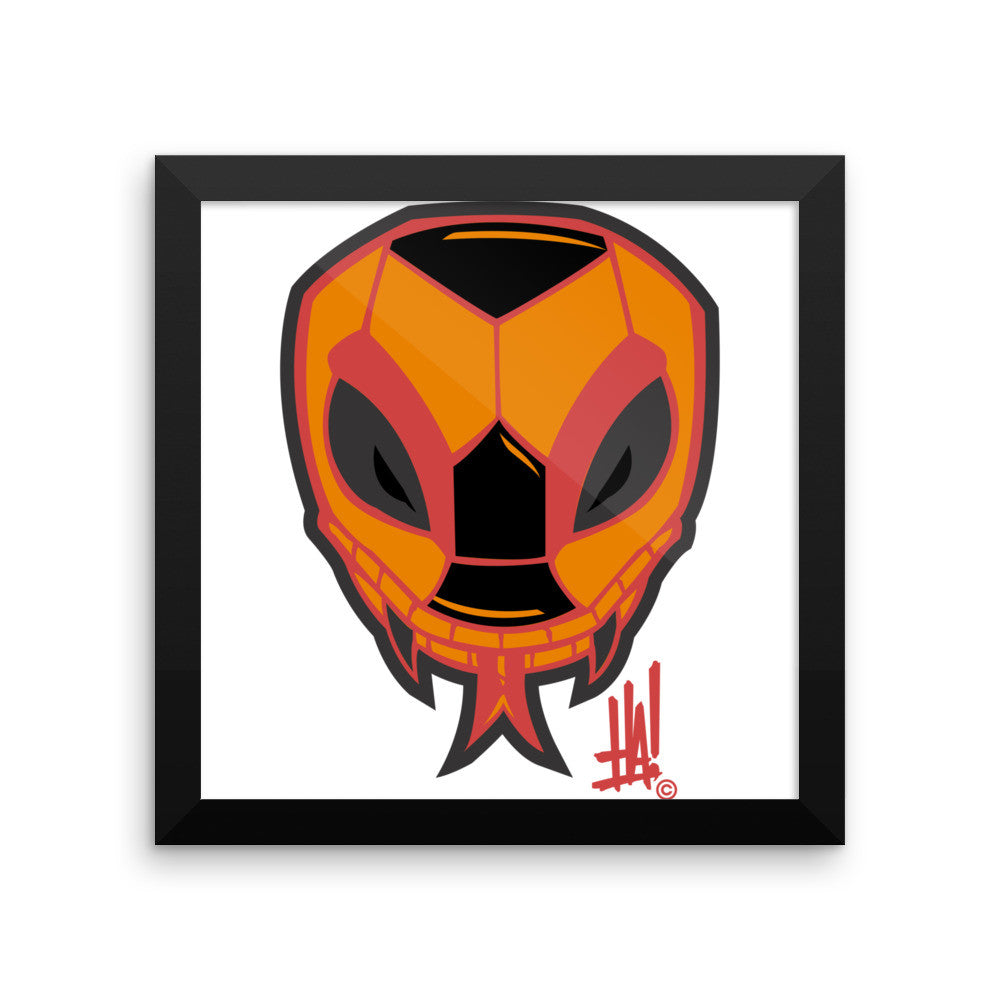 'SnakeBRAND' Framed poster - Streetwear, Home - Merchandise, Hella Sexy Dope - HSD, Hella Sexy Dope - Hella Sexy Dope