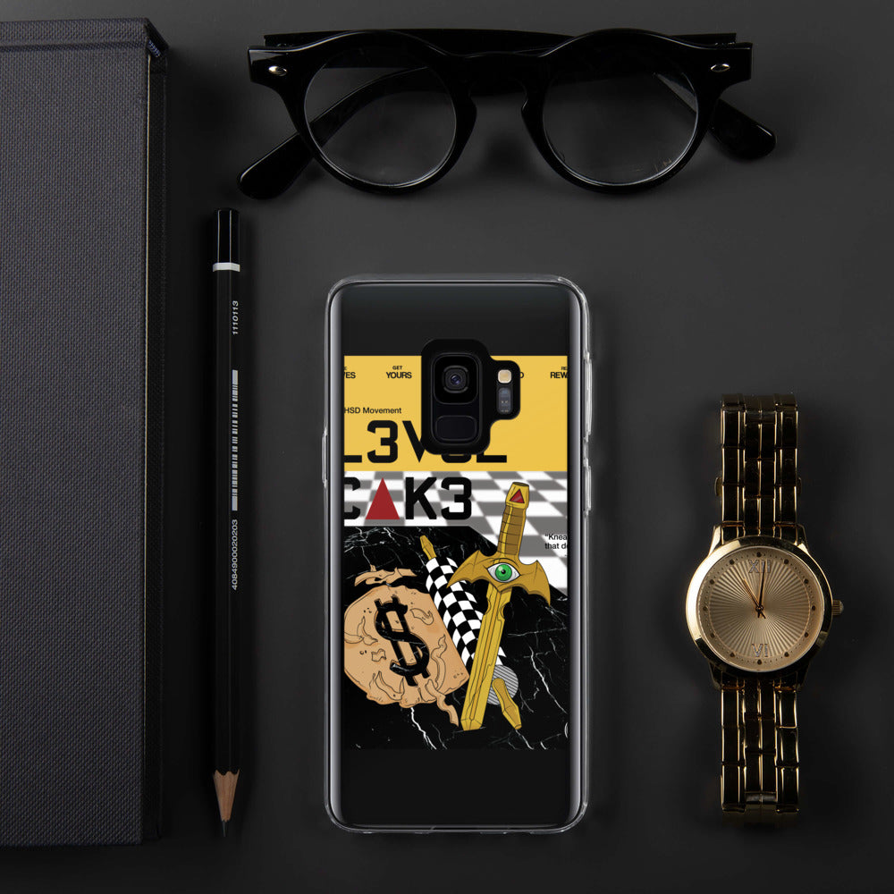 'L3v3l Cak3' Samsung Case - Streetwear, Accessory - Merchandise, Hella Sexy Dope - HSD, Hella Sexy Dope - Hella Sexy Dope