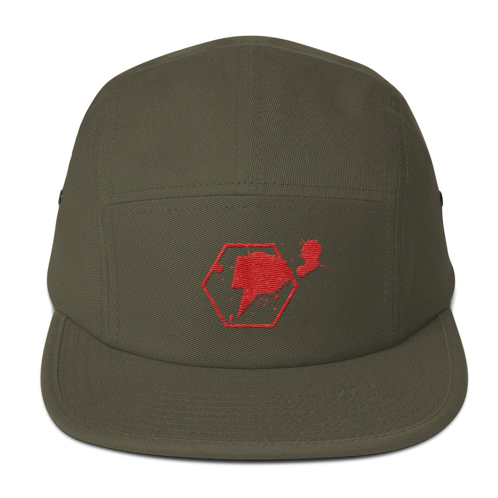 'Vamp Logo' Five Panel Cap - Streetwear, Accessory - Merchandise, Hella Sexy Dope - HSD, Hella Sexy Dope - Hella Sexy Dope