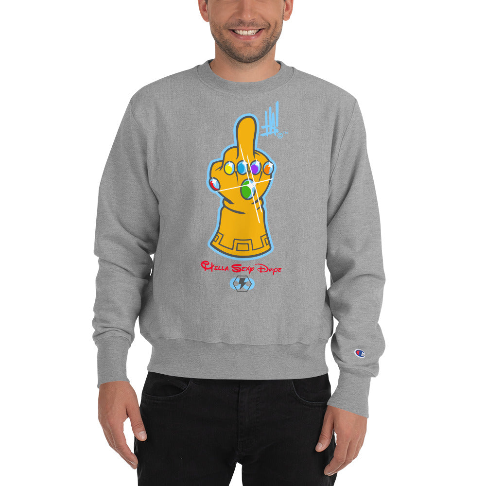 'Infinite' Champion Sweatshirt Campaign_F - Streetwear, Sweatshirt - Merchandise, Hella Sexy Dope - HSD, Hella Sexy Dope - Hella Sexy Dope
