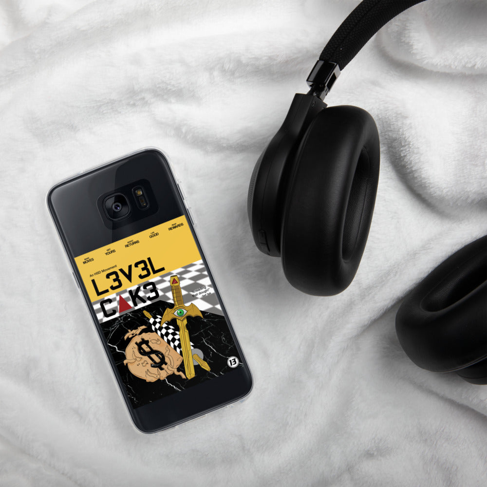 'L3v3l Cak3' Samsung Case - Streetwear, Accessory - Merchandise, Hella Sexy Dope - HSD, Hella Sexy Dope - Hella Sexy Dope