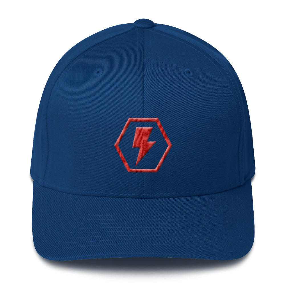 HSD 'Thunder' Structured Twill Cap - Streetwear, Accessory - Merchandise, Hella Sexy Dope - HSD, Hella Sexy Dope - Hella Sexy Dope