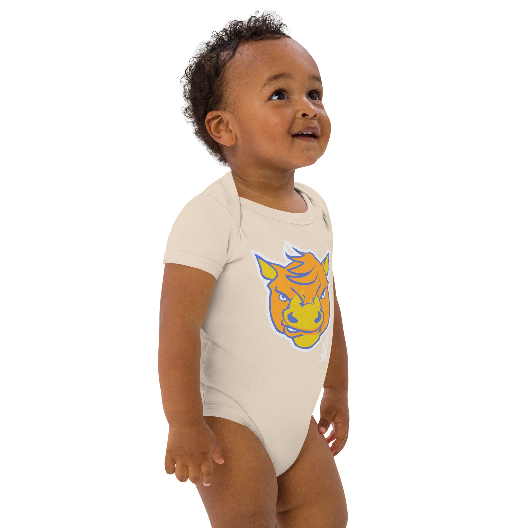 'HorseBRAND' Organic Cotton Baby Bodysuit