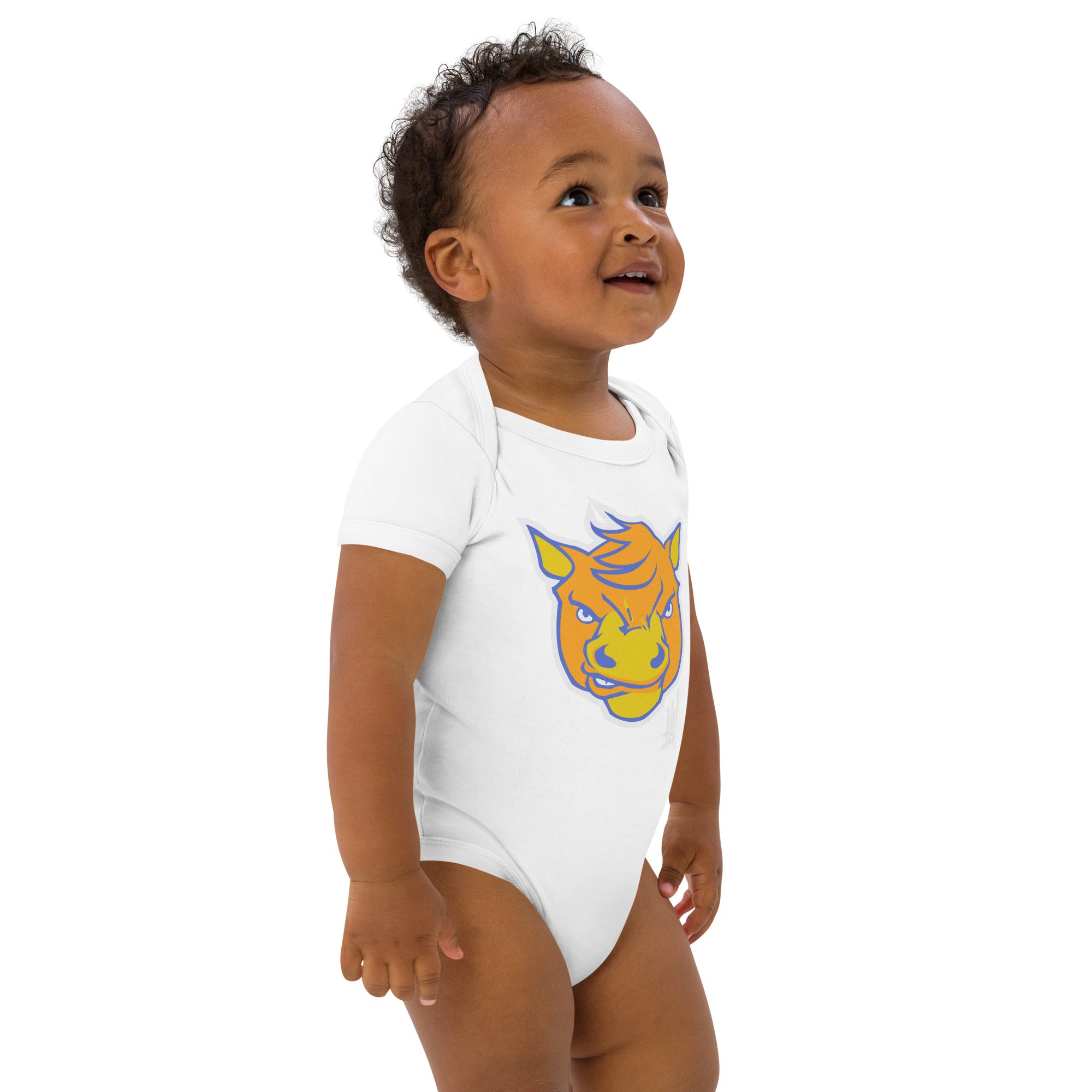 'HorseBRAND' Organic Cotton Baby Bodysuit