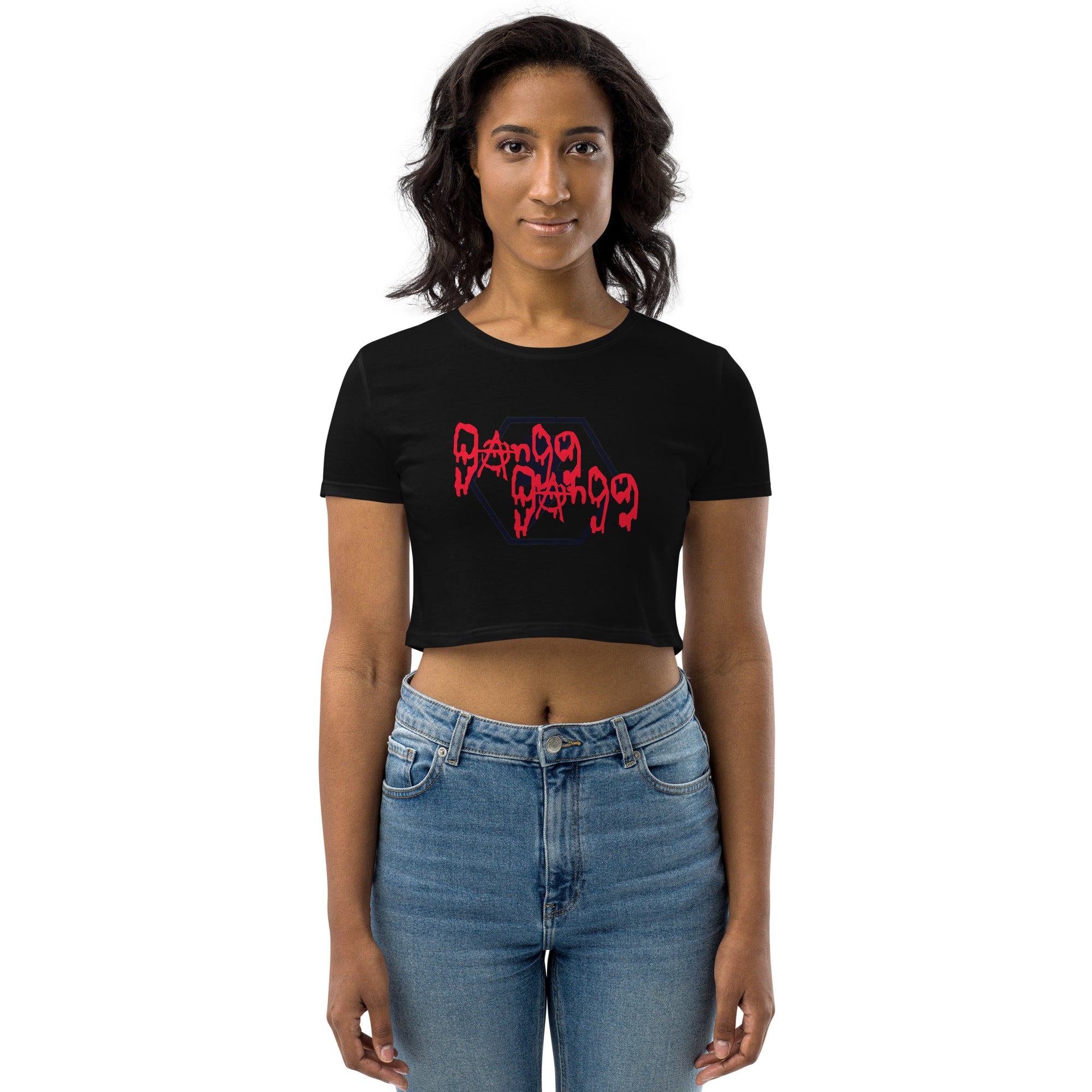 'Gangg Gangg' Organic Crop Top