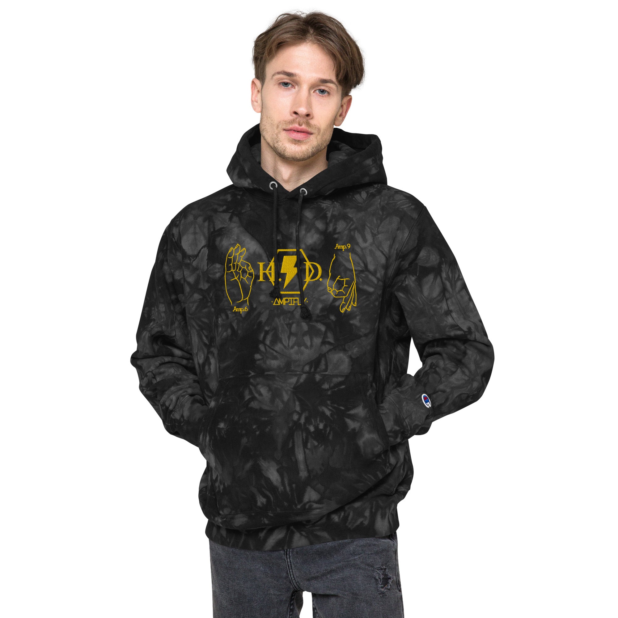 HSD x Champion Unisex Tie-Dye Hoodie