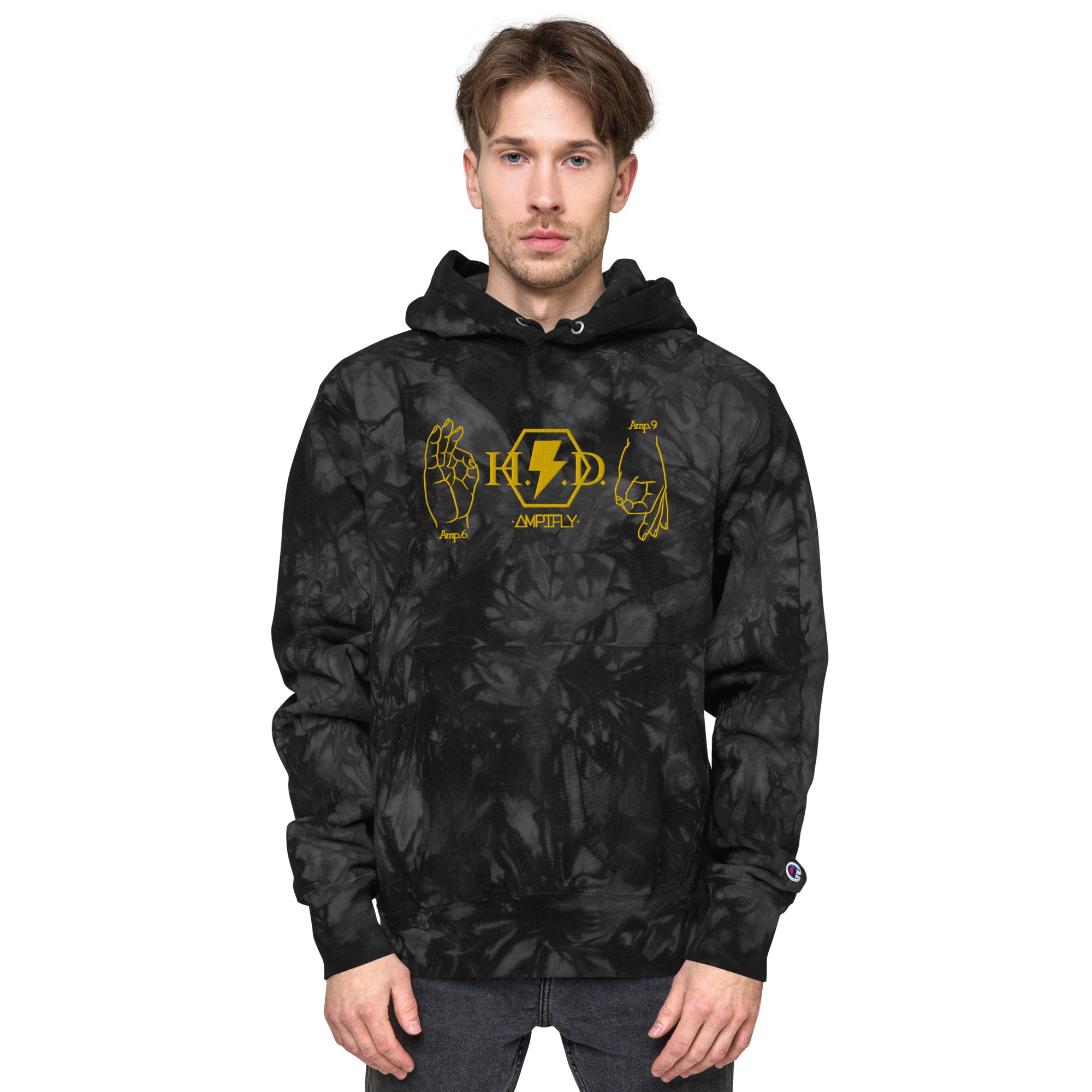 HSD x Champion Unisex Tie-Dye Hoodie