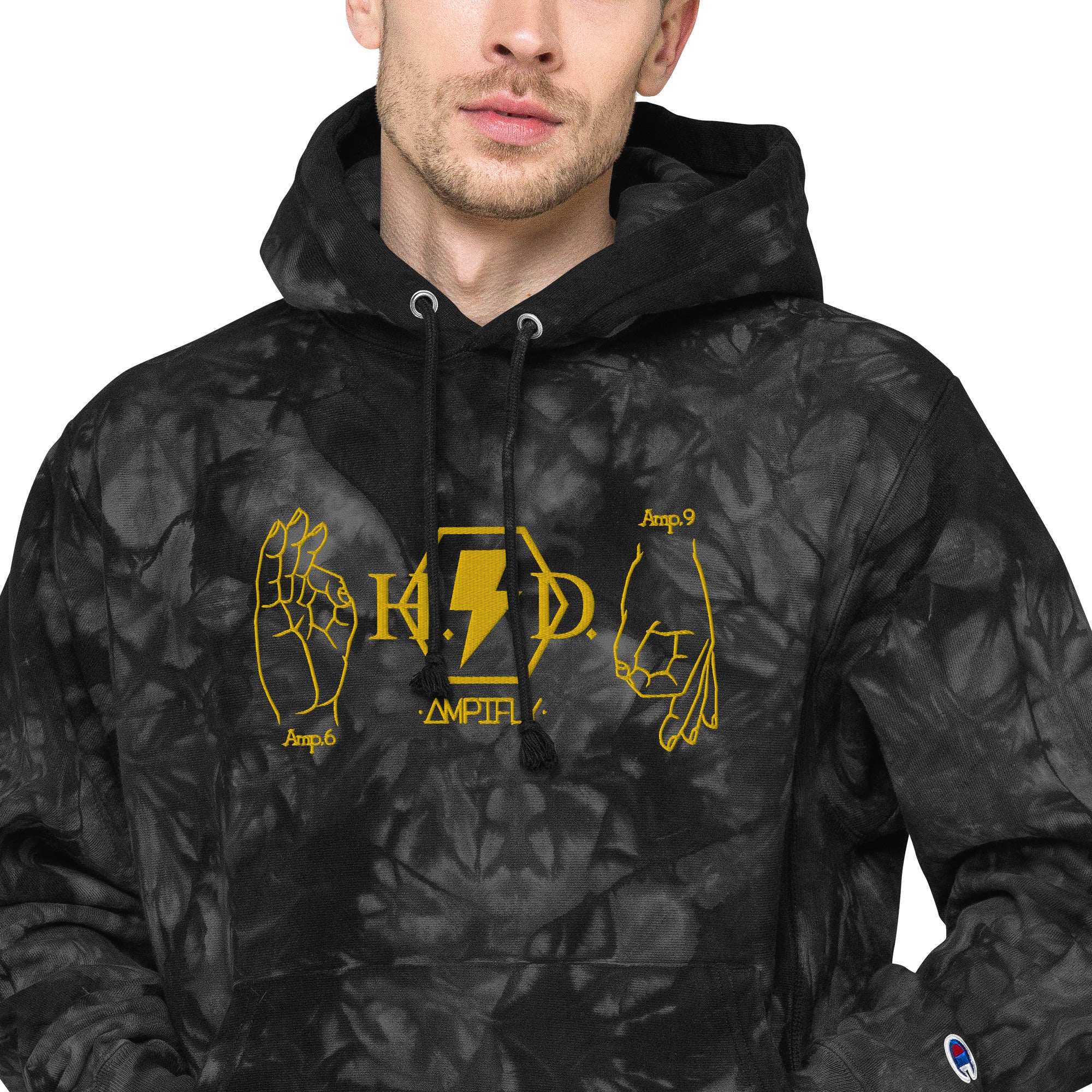 HSD x Champion Unisex Tie-Dye Hoodie