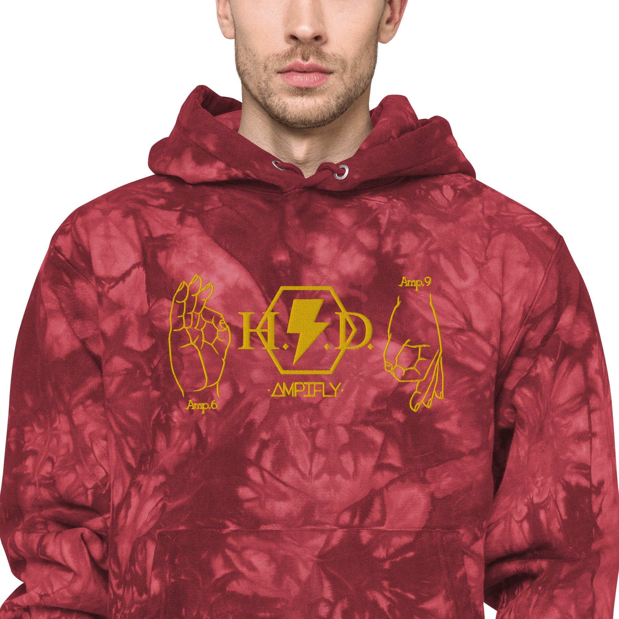 HSD x Champion Unisex Tie-Dye Hoodie