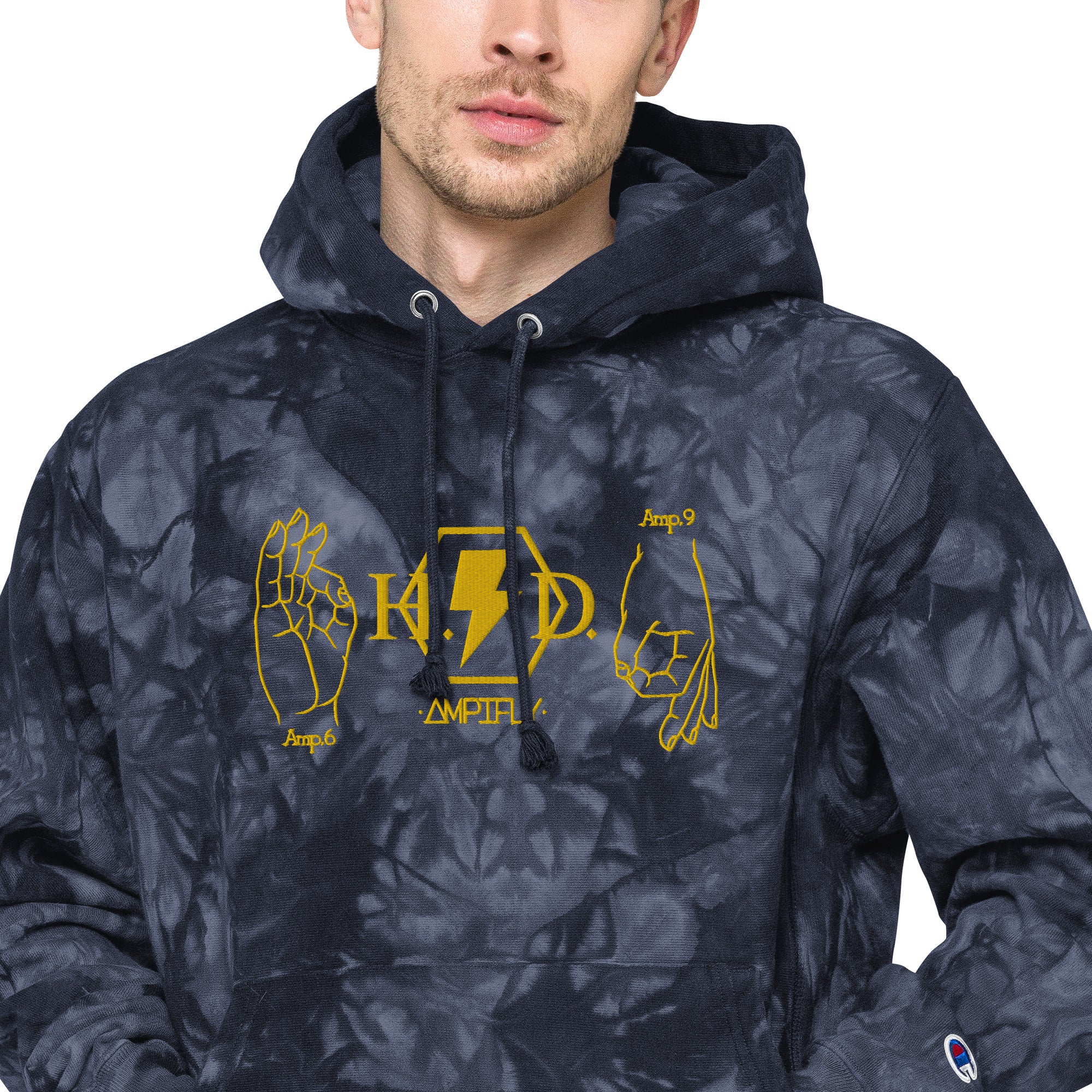 HSD x Champion Unisex Tie-Dye Hoodie