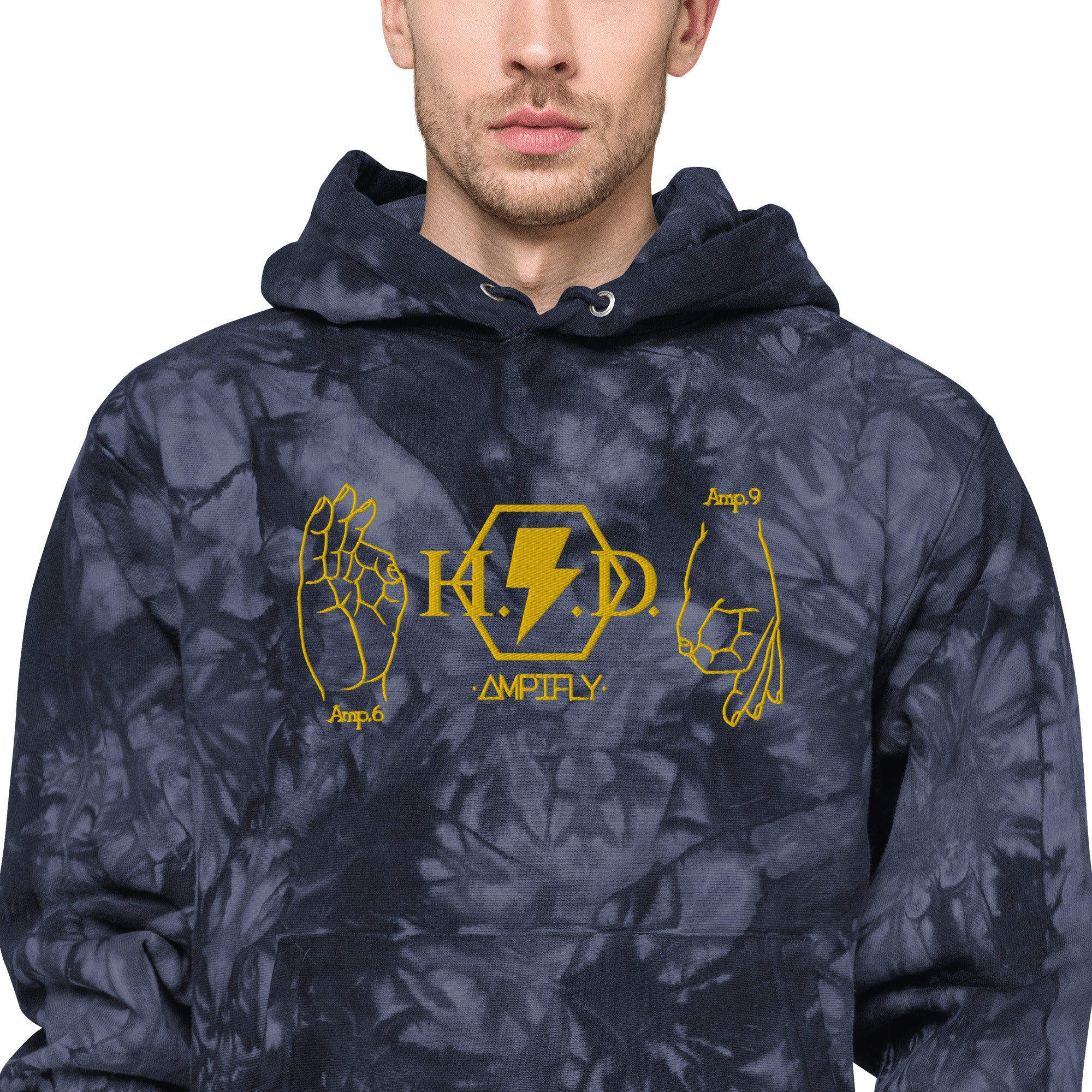 HSD x Champion Unisex Tie-Dye Hoodie