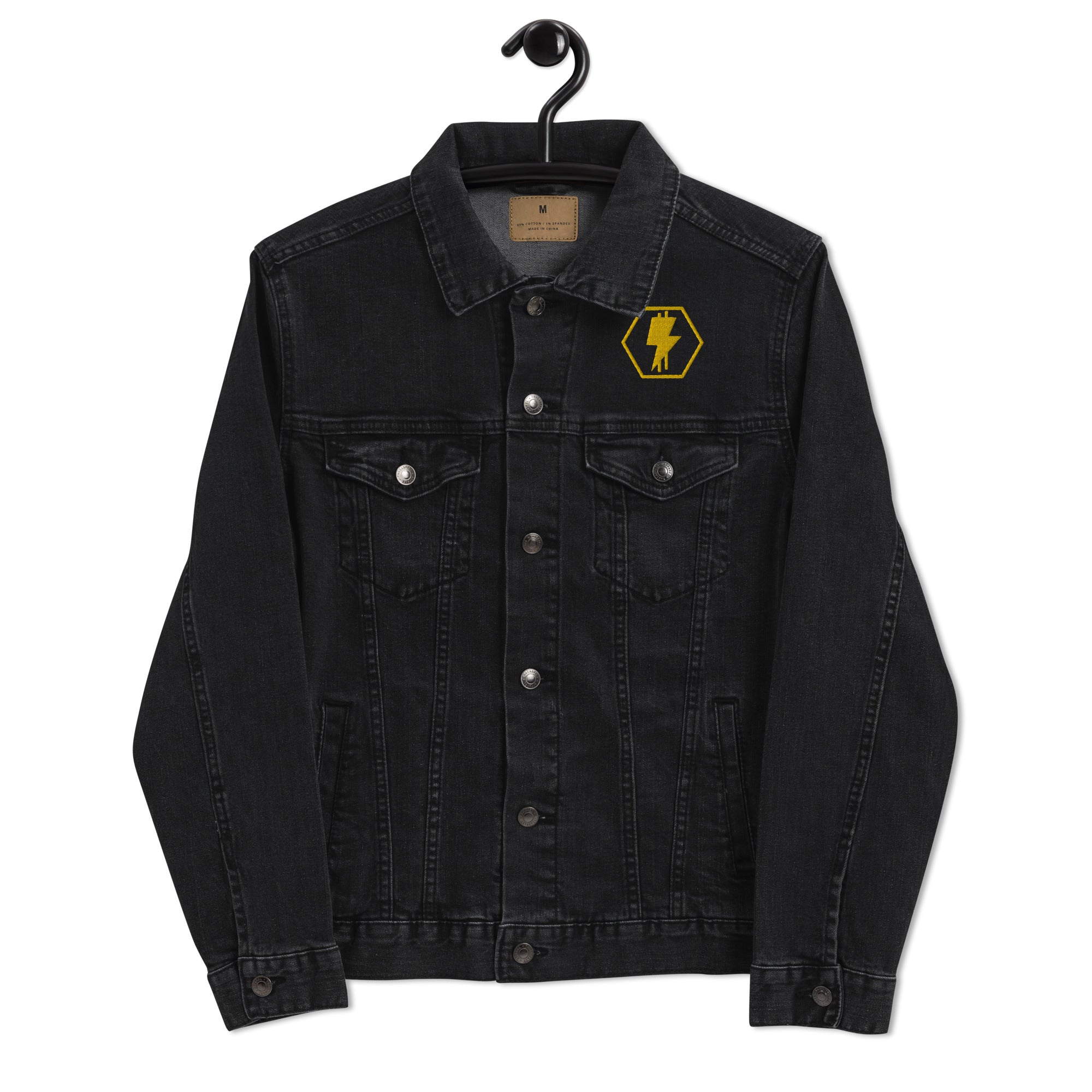 'Busy B' Unisex Denim Jacket