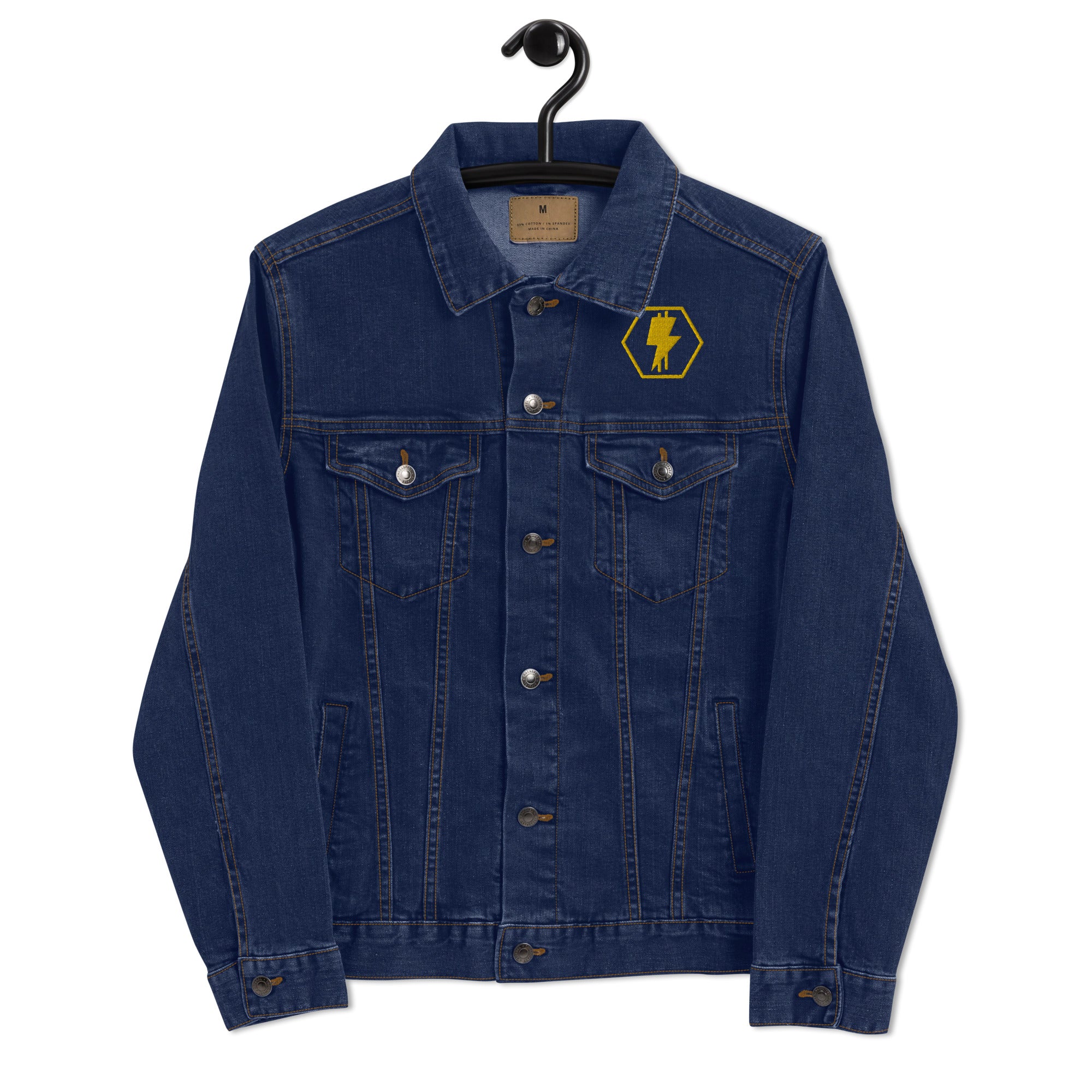 'Busy B' Unisex Denim Jacket