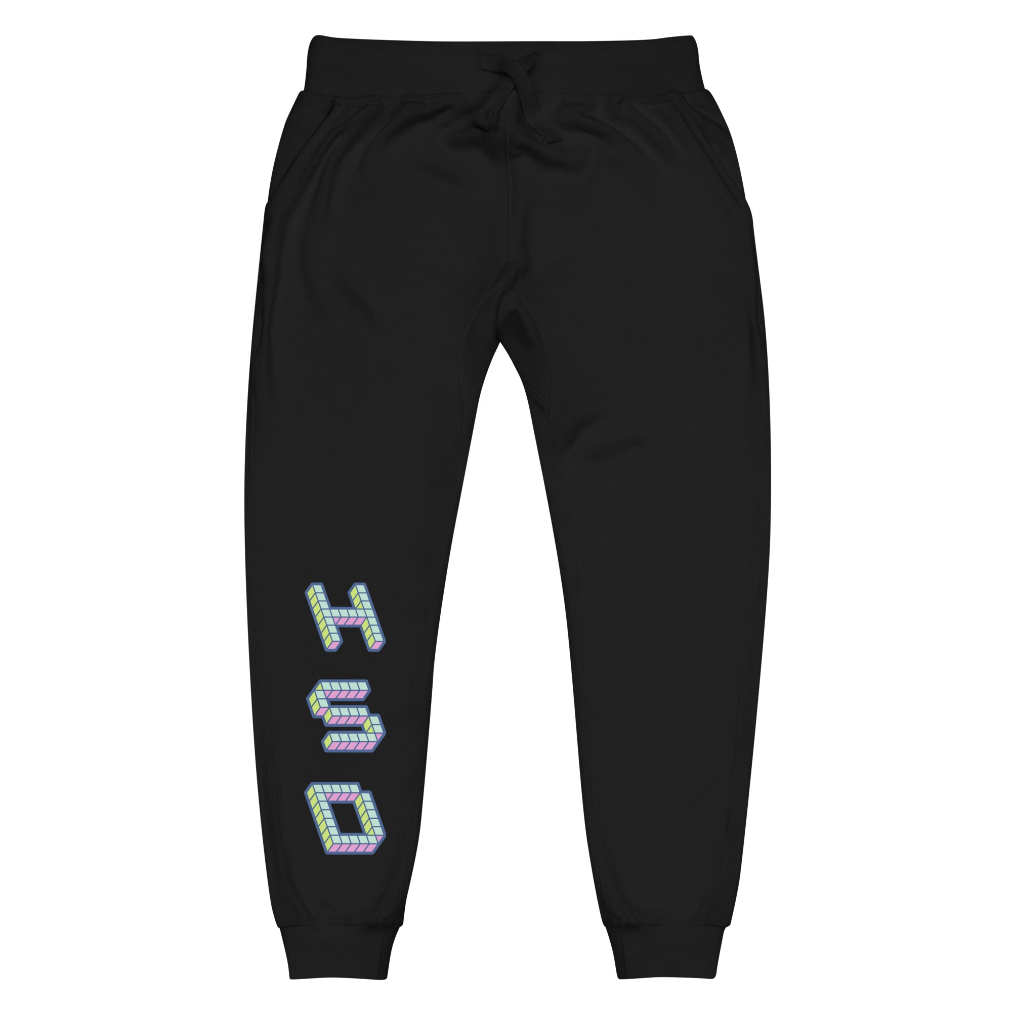 '3D Realm' Unisex Fleece Sweatpants